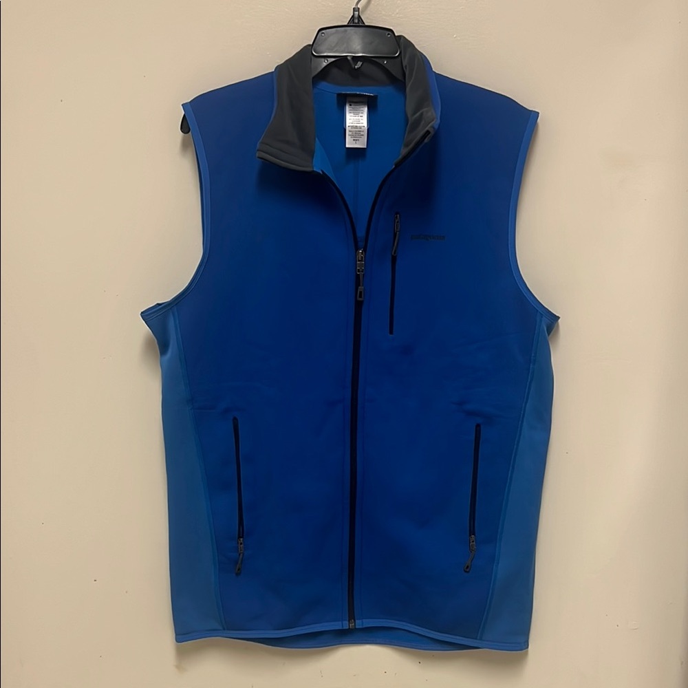 Patagonia Blue Fleece Vest